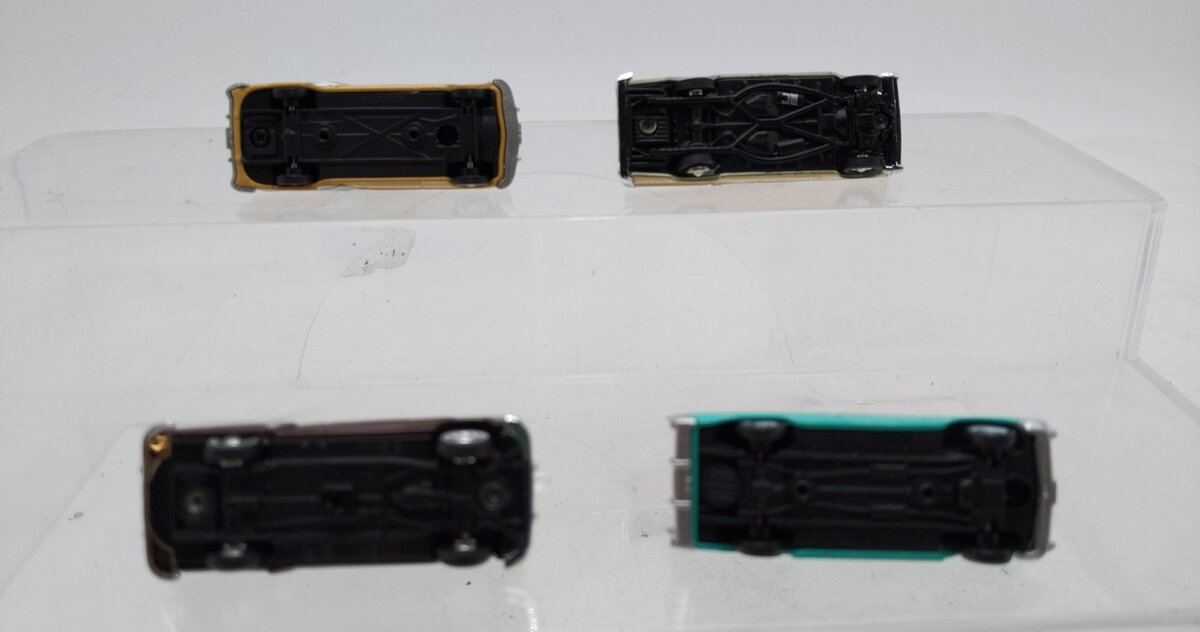 Classic Metal Works & Other Assorted HO Scale Diecast Cars [4] EX