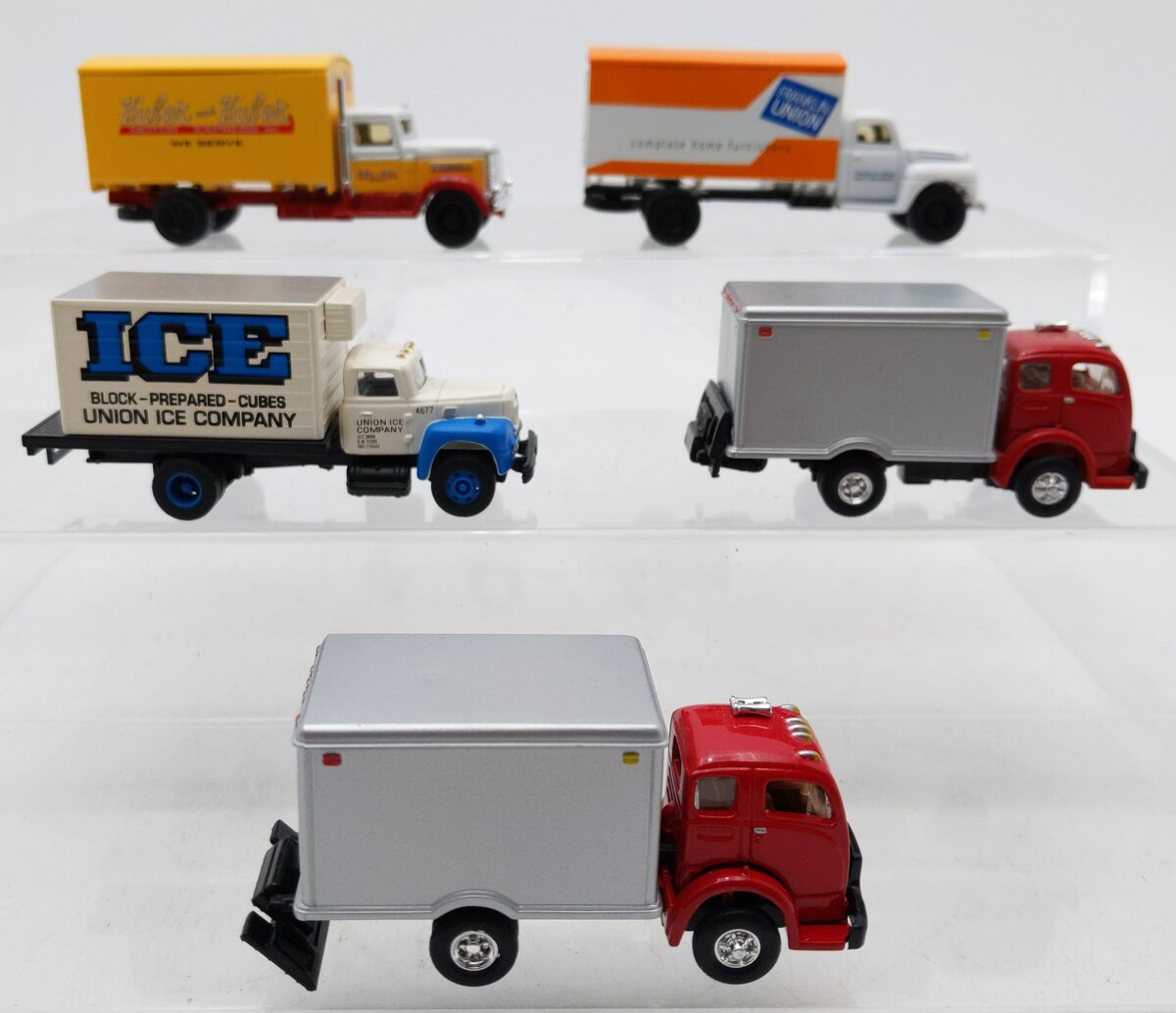 Golden Wheels & Other Assorted HO Scale Diecast Trucks [5] EX