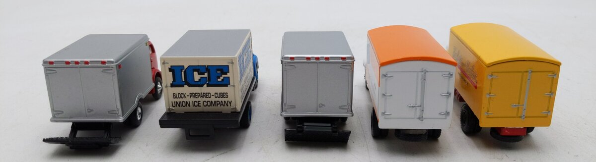 Golden Wheels & Other Assorted HO Scale Diecast Trucks [5] EX