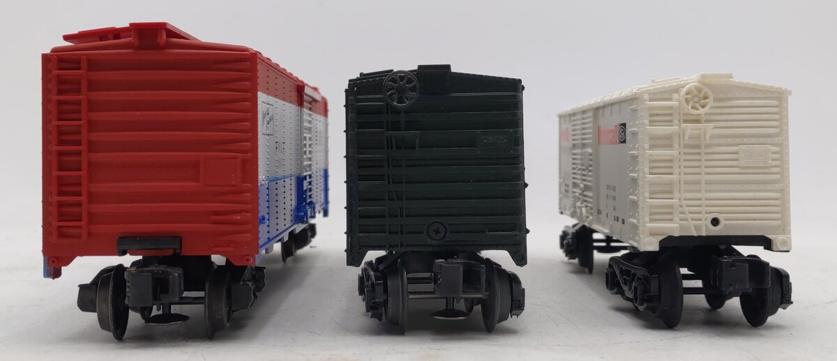 Lionel O Gauge Boxcars #9787,9803,9042 [3] VG