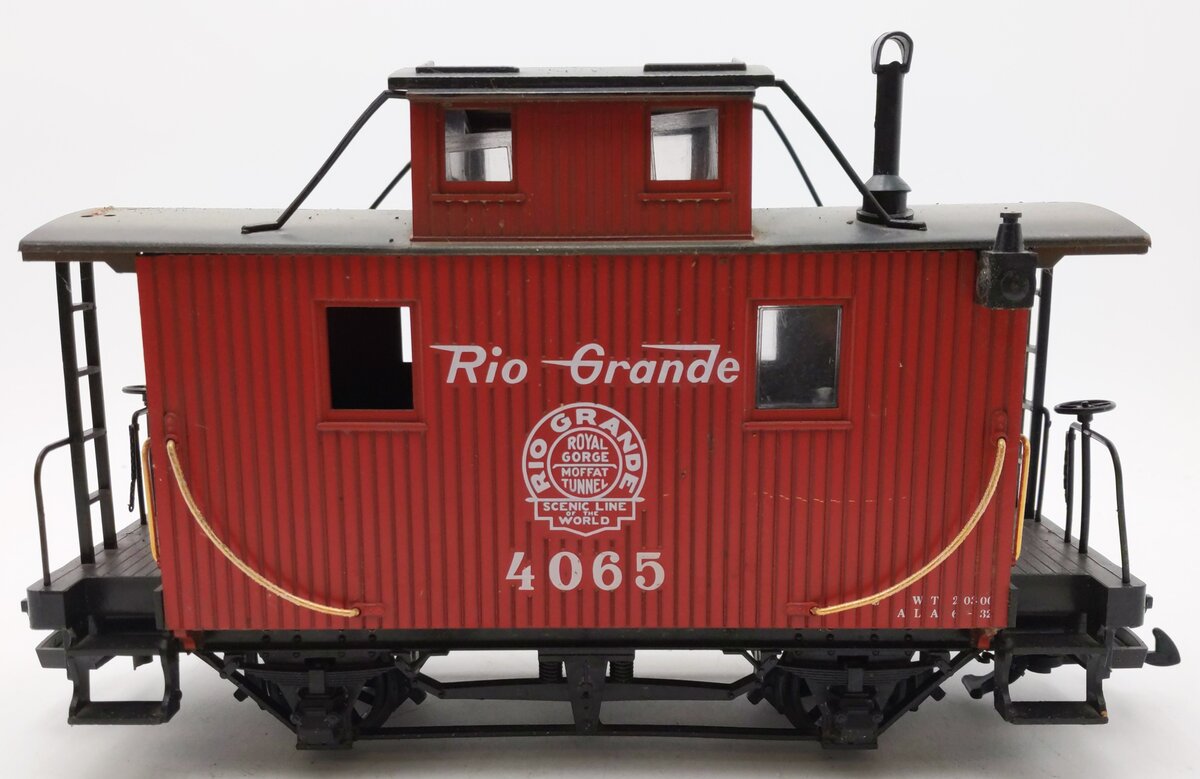 LGB 4065 G Scale Rio Grande Cupola Caboose #4065 VG