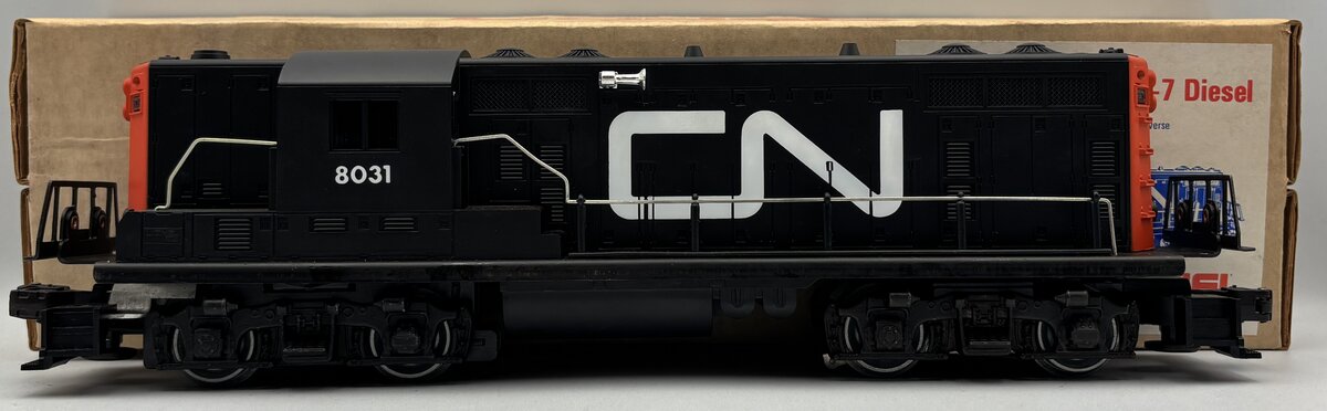 Lionel 6-8031 O Gauge Canadian National GP7 Diesel Locomotive EX/Box