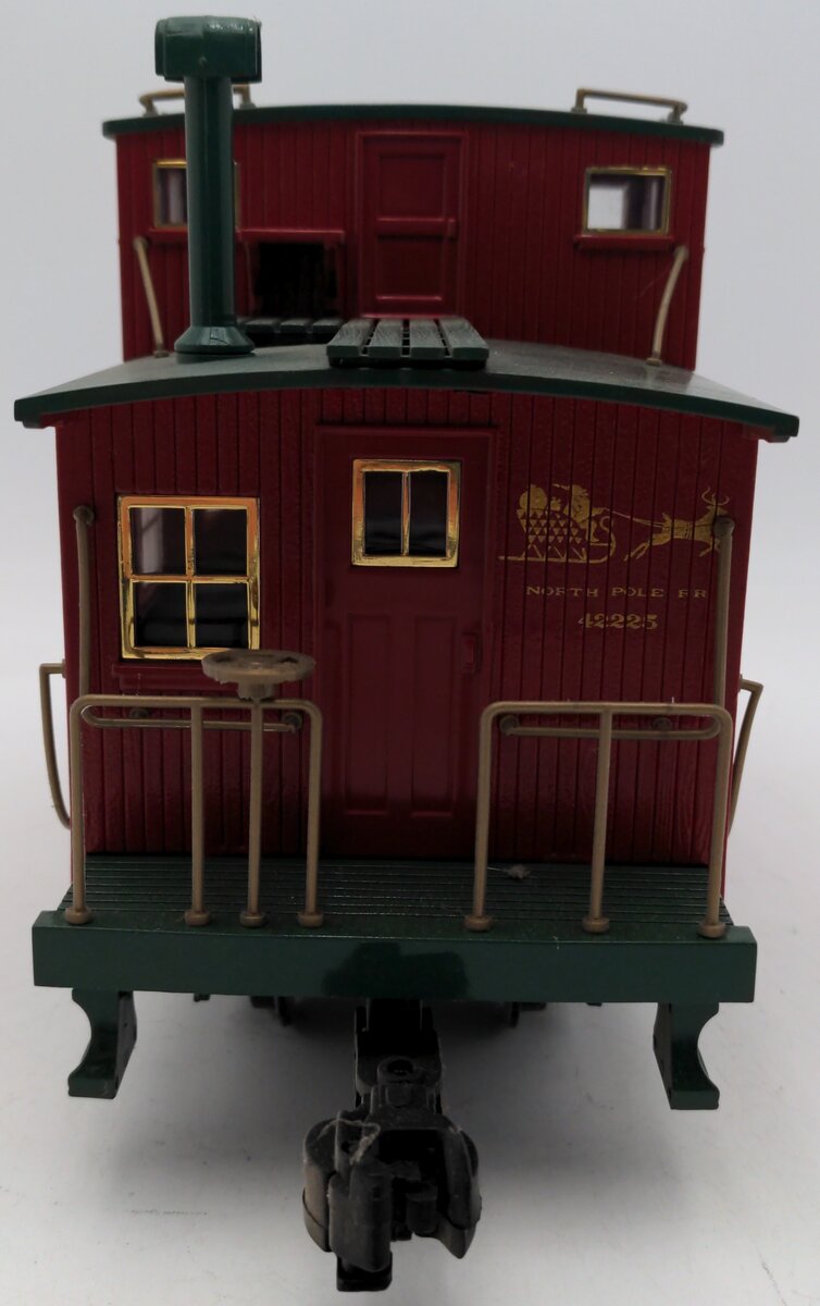 Aristo-Craft 42225 G Scale Christmas Bobber Caboose #42225 VG