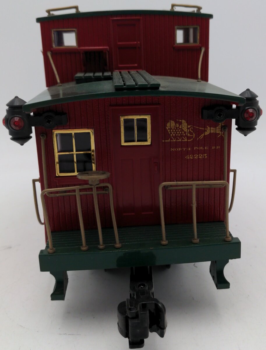 Aristo-Craft 42225 G Scale Christmas Bobber Caboose #42225 VG