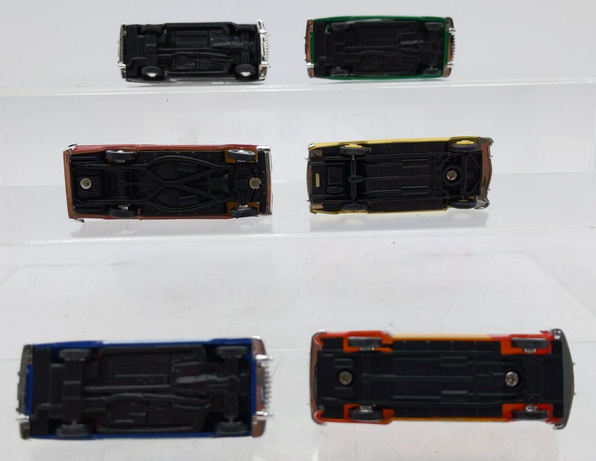 Busch & Other Assorted HO Scale Cars [6] EX