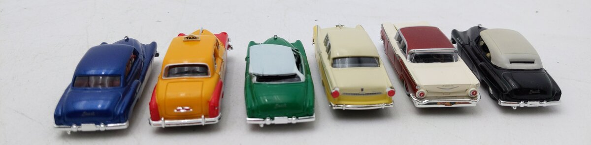 Busch & Other Assorted HO Scale Cars [6] EX