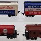 HO Scale Assorted Freight Cars [4] VG