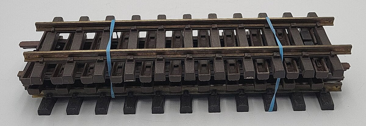 Assorted G Scale 12 Inch Straight Track Sections [4] VG
