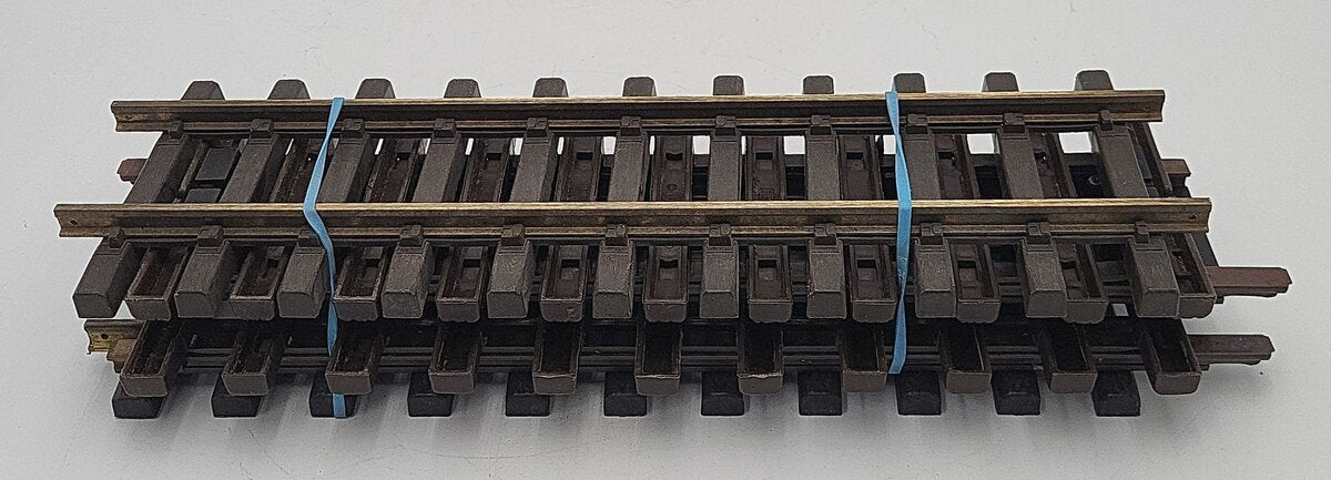 Assorted G Scale 12 Inch Straight Track Sections [4] VG