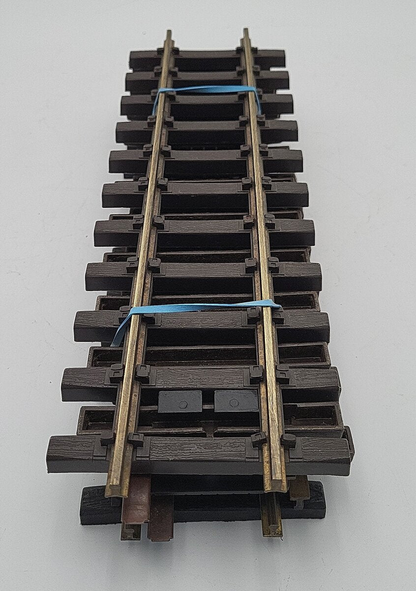 Assorted G Scale 12 Inch Straight Track Sections [4] VG