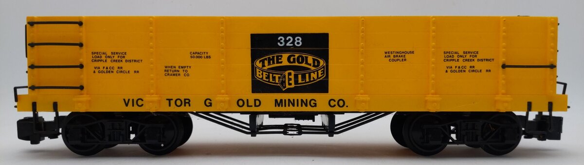 Bachmann 328 G The Gold Belt Line Gondola EX