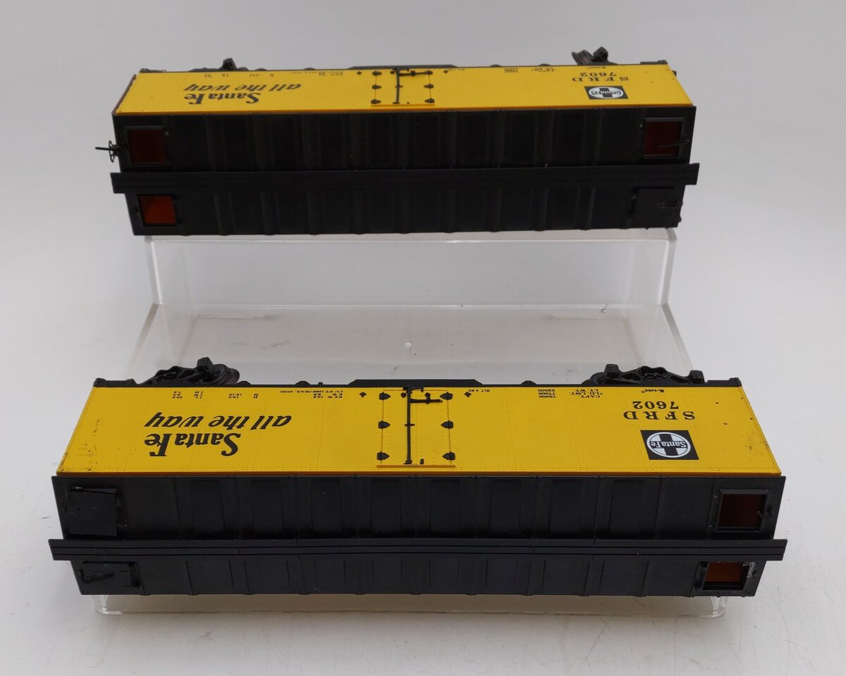 K-Line K7602 O Gauge Santa Fe Boxcars #7602 [2] EX