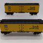K-Line K7602 O Gauge Santa Fe Boxcars #7602 [2] EX