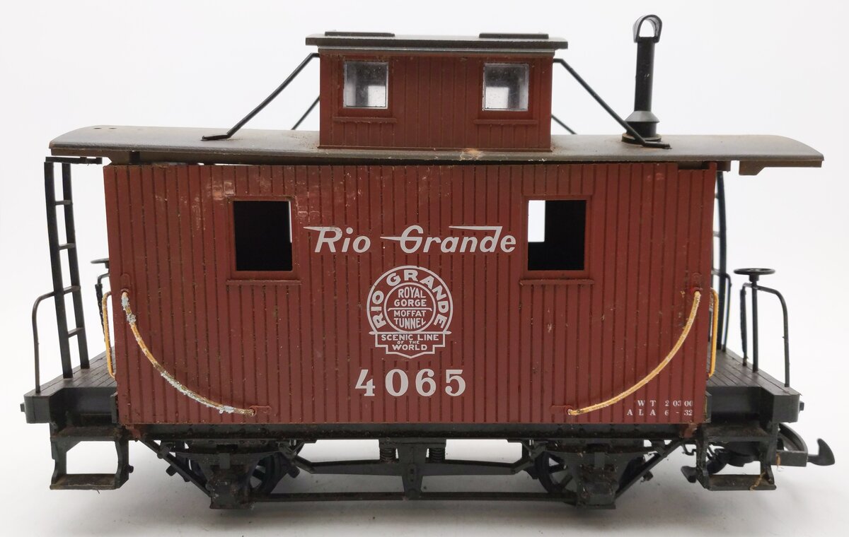 LGB 4065 G Scale Rio Grande Cupola Caboose #4065
