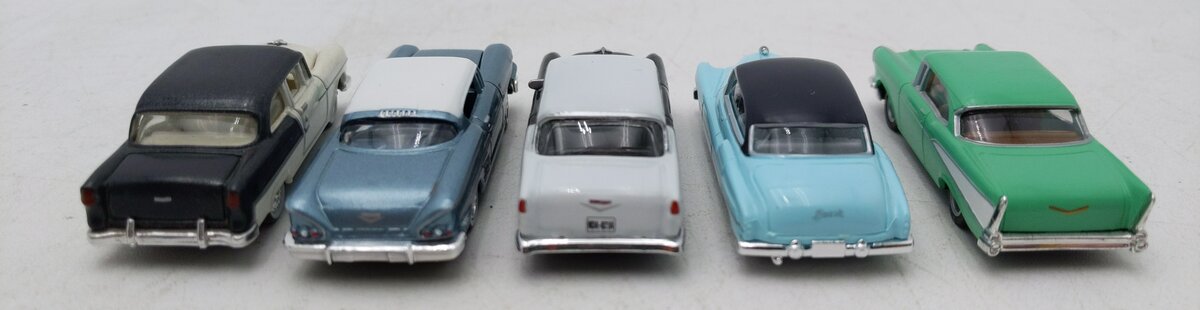 Classic Metal Works & Other Assorted HO Scale Diecast Cars [5] LN