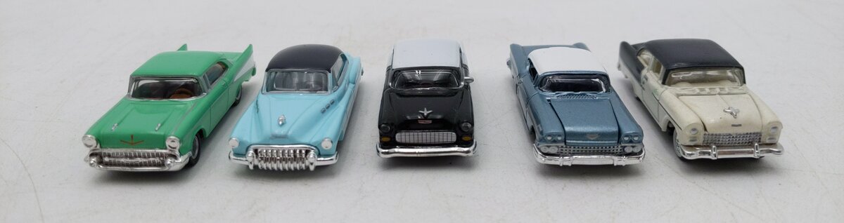 Classic Metal Works & Other Assorted HO Scale Diecast Cars [5] LN