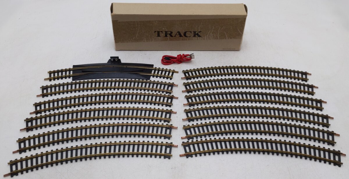 1779 HO Scale Curved Track Sections (Box of 12) EX/Box