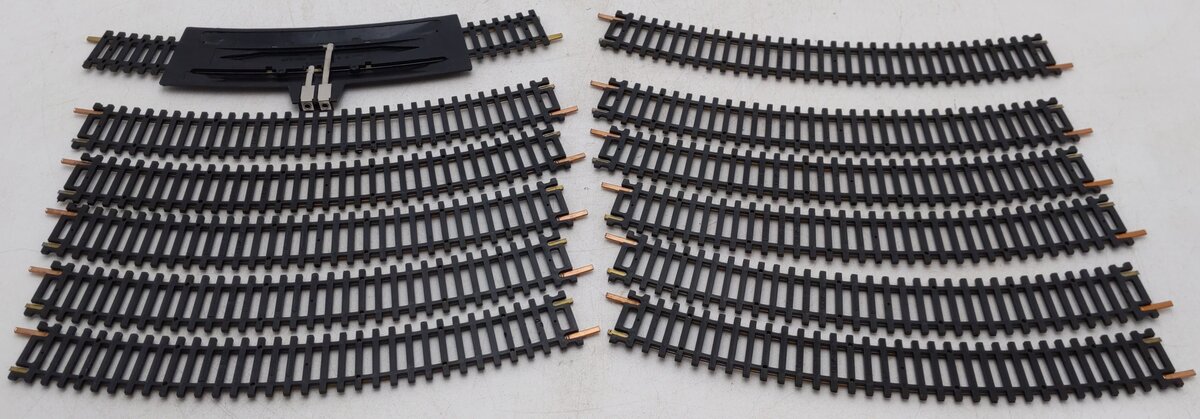 1779 HO Scale Curved Track Sections (Box of 12) EX/Box