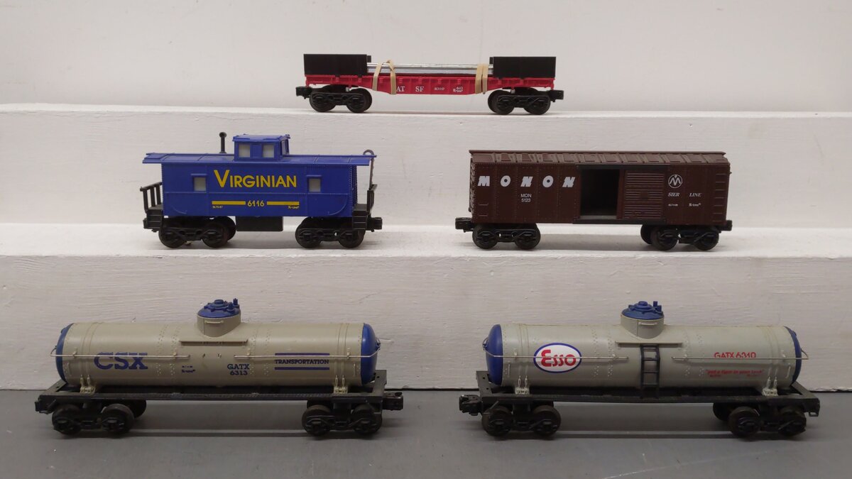 K-Line O Gauge Freight Cars: K6116, K5123, K6612, K6310, K6313 [5]