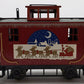 Bachmann G Scale Santa Claus and Reindeer Caboose VG