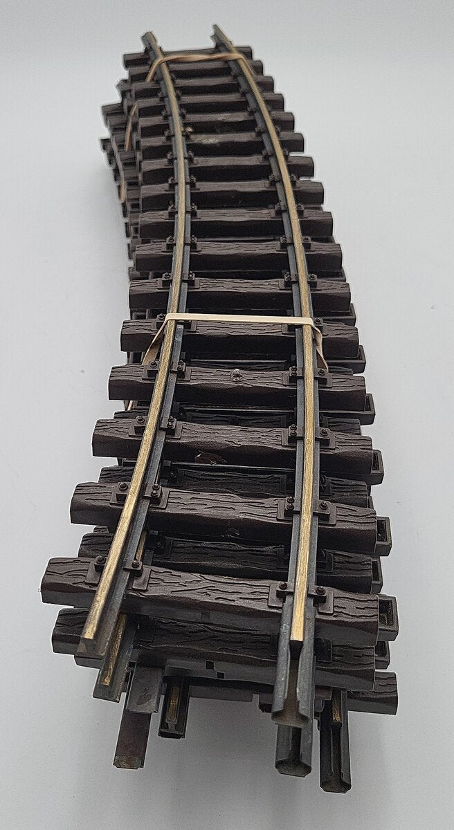 Assorted LGB and Aristocraft G Scale 20 Inch Curved Tack Sections [10] VG