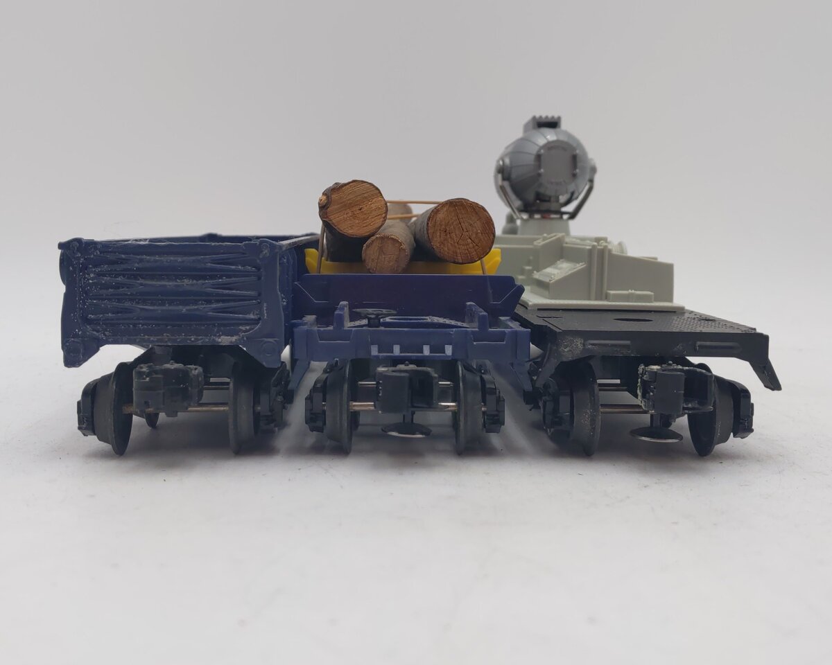 Lionel O Gauge Freight Cars: 6-16611, 6-16608, 6-6258 [3] EX