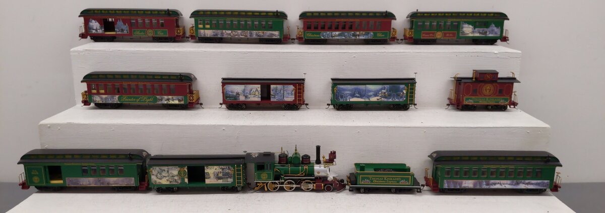 Hawthorne Village Christmas Train Set EX