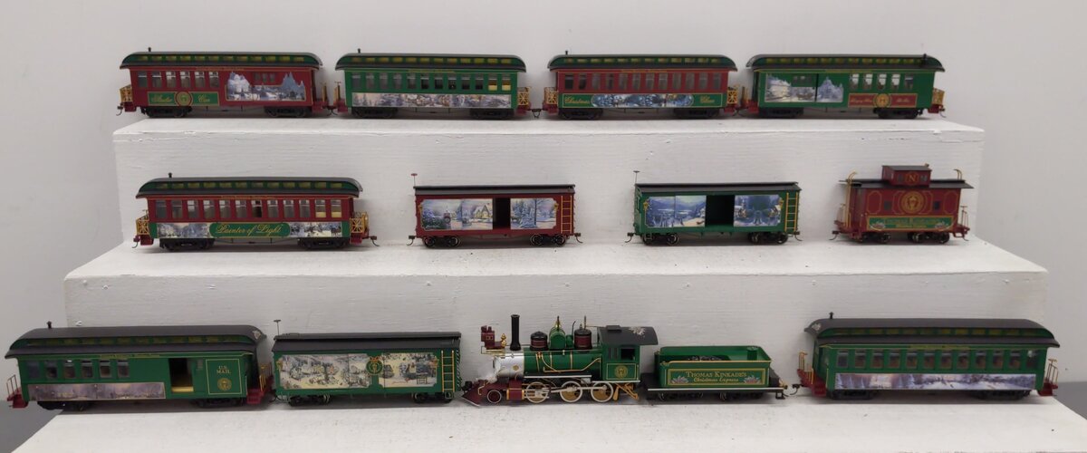 Hawthorne Village Christmas Train Set EX