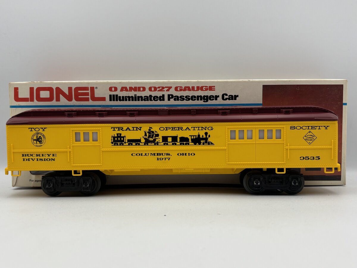 Lionel 6-9535 O Gauge TTOS Baggage Car #1977 EX/Box