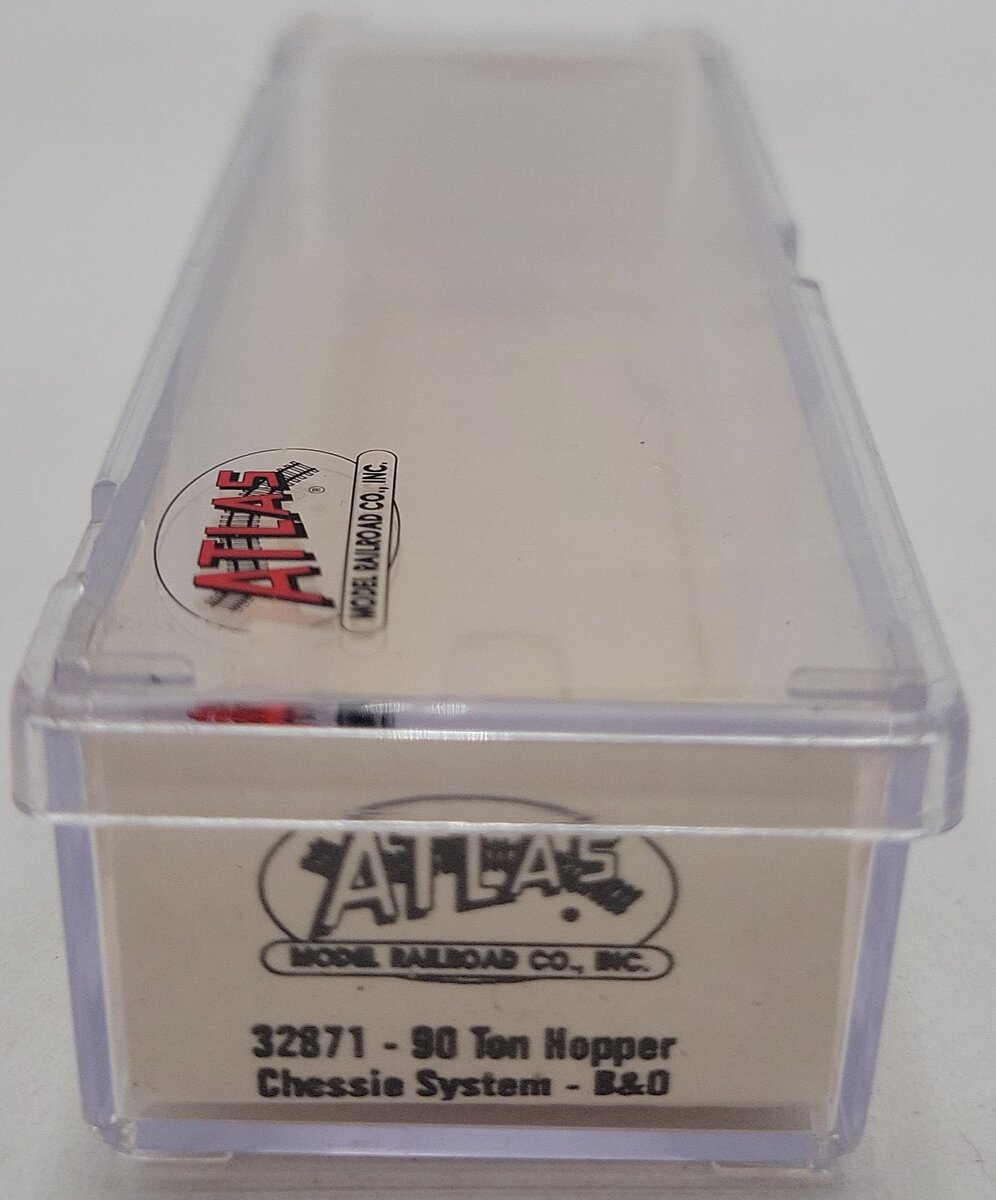 Atlas 32871 N Scale Baltimore & Ohio Chessie 90-Ton Hopper #186824 LN/Box