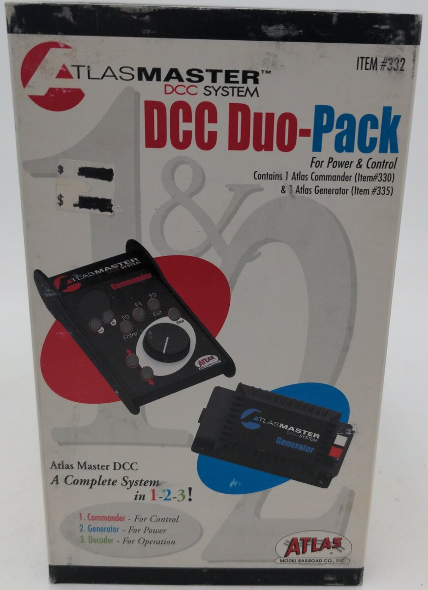 Atlas 332 DCC Duo-Pack for Commander & Control EX/Box