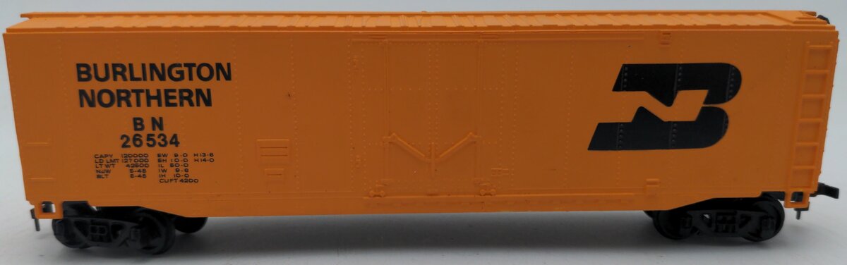 Bachmann 26534 HO Scale Burlington Northern 50' Boxcar #26534 Freight Car EX