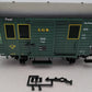 LGB 3019 G Scale Mail Post Car with Lights (Metal Wheels) EX/Box