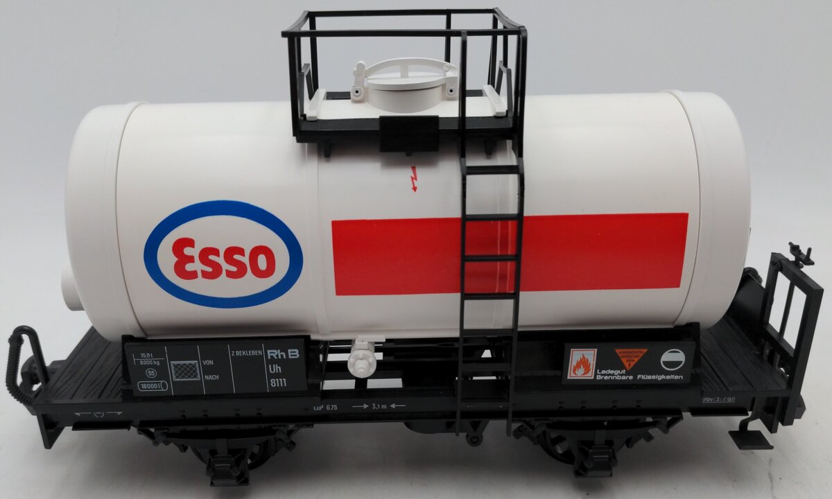 LGB 4040E G Scale Esso Short Single Dome Tank Car EX/Box