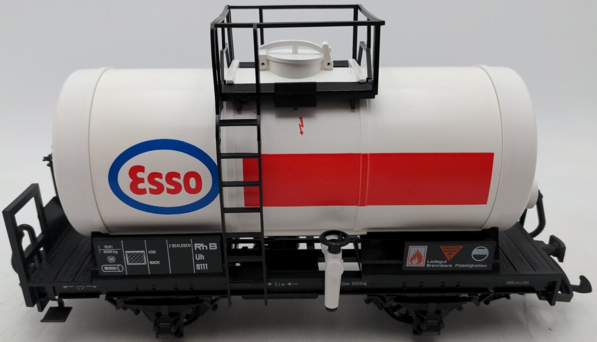 LGB 4040E G Scale Esso Short Single Dome Tank Car EX/Box