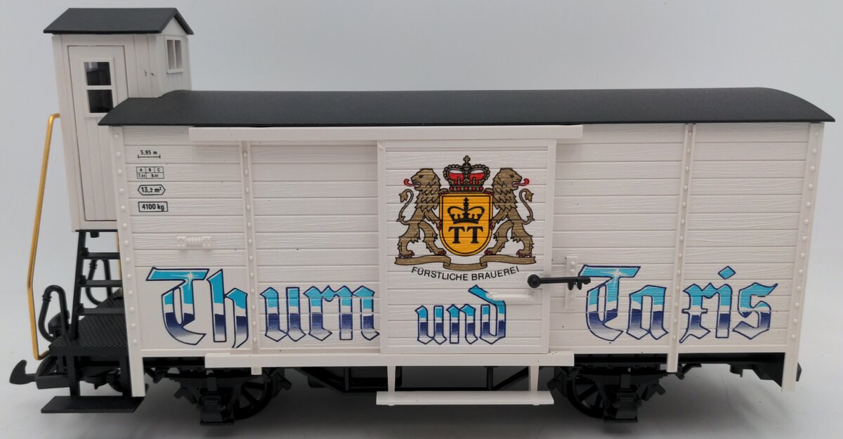 LGB 4126 G Thurn & Taris Beer Car w/Brakeman's Cabin EX/Box