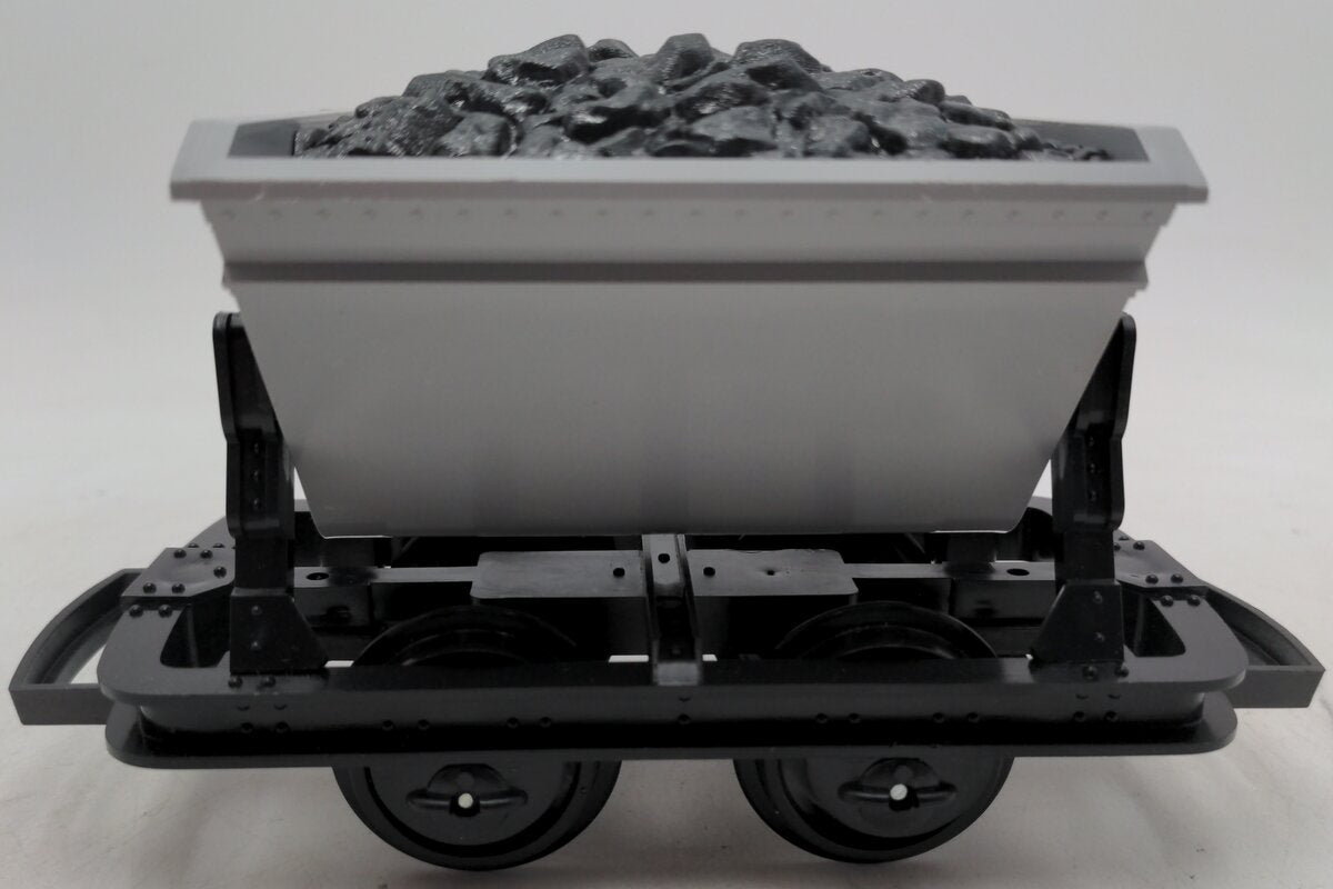 LGB 4143 G Scale Short Gray Coal Dump Car EX/Box