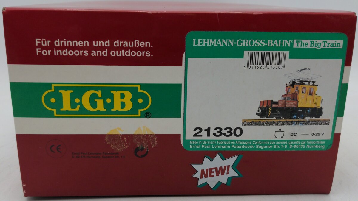 LGB 21330 MOW Electric Locomotive EX/Box