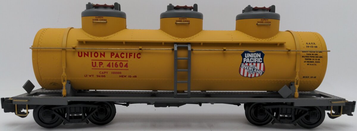 Aristo-Craft 41604 Union Pacific Triple Dome Tank Car EX/Box