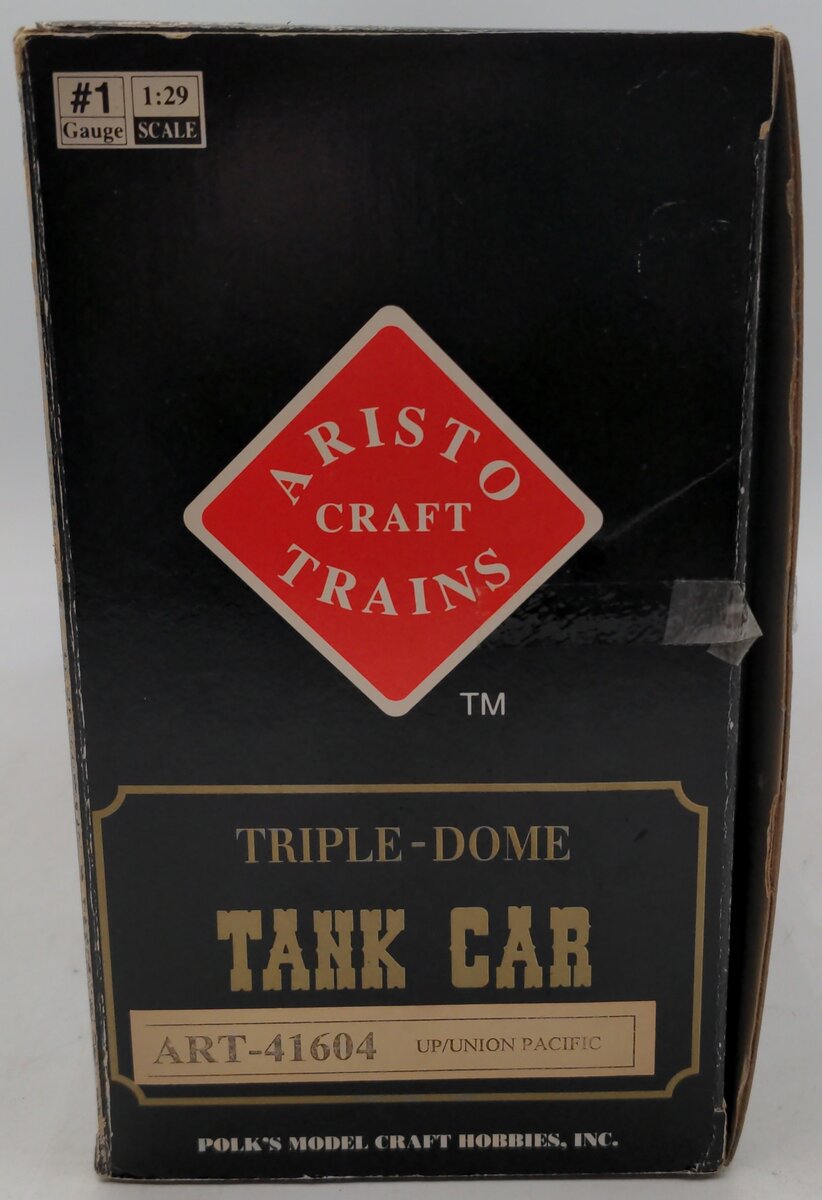 Aristo-Craft 41604 Union Pacific Triple Dome Tank Car EX/Box