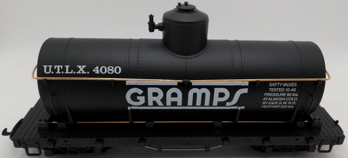 LGB 4080-Y02 G Scale UTLX Gramps Single Dome Tank Car EX/Box