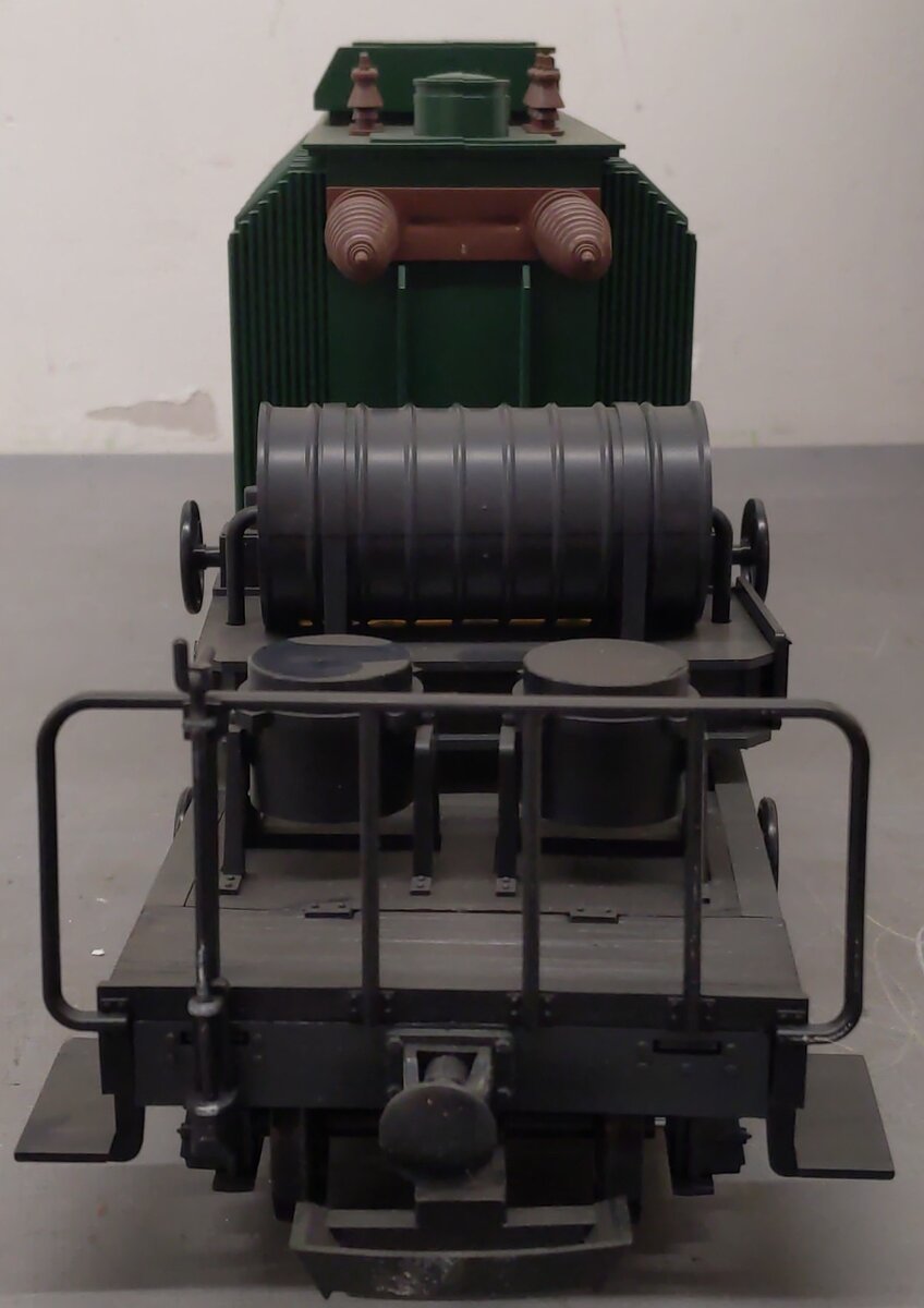 LGB 4058 G Scale Trafo-Union Depressed Center Transformer Flatcar EX/Box