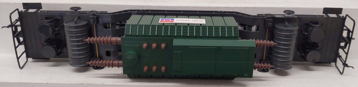 LGB 4058 G Scale Trafo-Union Depressed Center Transformer Flatcar EX/Box