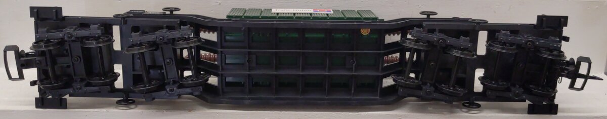 LGB 4058 G Scale Trafo-Union Depressed Center Transformer Flatcar EX/Box