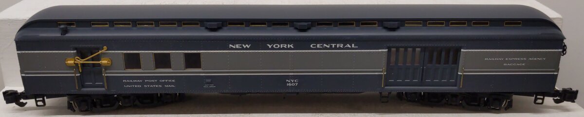Aristo-Craft 31607 G Scale NYC Heavyweight RPO Car #1607 EX/Box