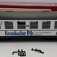 LGB 3172 G Scale Krombacher Pils Passenger Car w/Plastic Wheels EX/Box