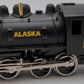 Lionel 6-28613 O Alaska 0-6-0 Docksider Steam Locomotive #825 EX