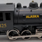 Lionel 6-28613 O Alaska 0-6-0 Docksider Steam Locomotive #825 EX