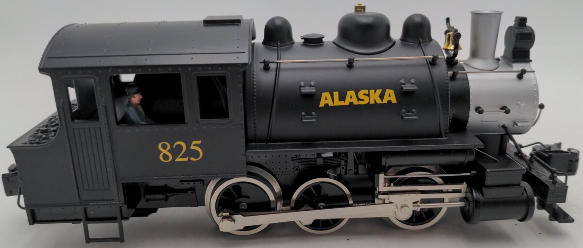 Lionel 6-28613 O Alaska 0-6-0 Docksider Steam Locomotive #825 EX