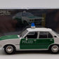 Opel Rekord D 1972-19771:43 Scale police model car Opel Collection LN/Box